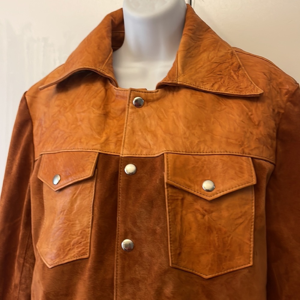 NWT Current Elliott The Crow leather suede jacket in rust
Size Medium $1078 - Picture 5 of 14